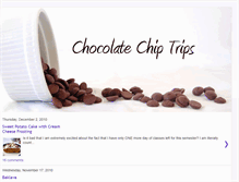 Tablet Screenshot of chocolatechiptrips.blogspot.com