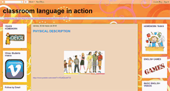 Desktop Screenshot of classroomlanguageinaction.blogspot.com