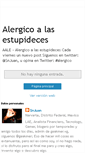 Mobile Screenshot of alergicoalasestupideces.blogspot.com