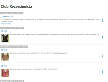 Tablet Screenshot of club-recessionista.blogspot.com