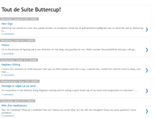 Tablet Screenshot of buttercupandbean.blogspot.com