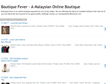 Tablet Screenshot of boutiquefever.blogspot.com