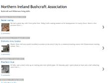 Tablet Screenshot of bushcraftni.blogspot.com