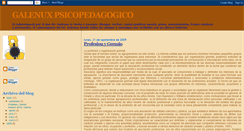 Desktop Screenshot of bloggalenux.blogspot.com