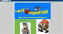 Desktop Screenshot of lovegenerationrao.blogspot.com