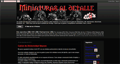 Desktop Screenshot of miniaturasaldetalle.blogspot.com