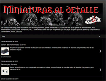 Tablet Screenshot of miniaturasaldetalle.blogspot.com