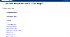 Desktop Screenshot of himnario-adventista-del-7mo-dia.blogspot.com