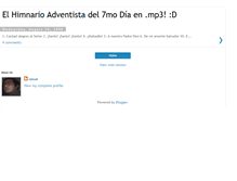 Tablet Screenshot of himnario-adventista-del-7mo-dia.blogspot.com