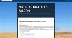 Desktop Screenshot of noticiasdigitales-falcon.blogspot.com