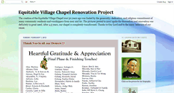 Desktop Screenshot of equitablevillagechapel.blogspot.com