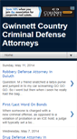 Mobile Screenshot of criminaldefenseattorneysga.blogspot.com