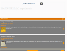 Tablet Screenshot of masoneria-mi-experiencia.blogspot.com