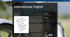 Desktop Screenshot of englishnz.blogspot.com