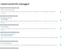 Tablet Screenshot of masterwordsmith-unplugged.blogspot.com