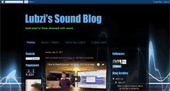 Desktop Screenshot of lubzisound.blogspot.com