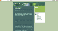 Desktop Screenshot of mynewplumbinglife.blogspot.com
