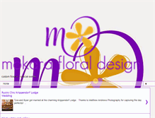 Tablet Screenshot of mokarafloraldesign.blogspot.com