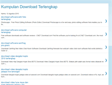 Tablet Screenshot of kumpulandownloadterlengkap.blogspot.com