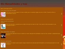 Tablet Screenshot of mismanualidadesymas.blogspot.com