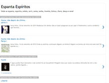 Tablet Screenshot of espantaspiritos.blogspot.com