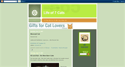 Desktop Screenshot of lifeof7cats.blogspot.com