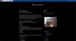 Desktop Screenshot of dailyguilt.blogspot.com