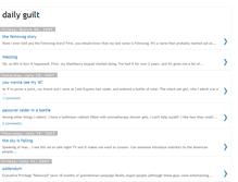 Tablet Screenshot of dailyguilt.blogspot.com