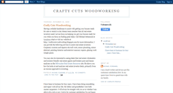 Desktop Screenshot of craftycutswoodworking.blogspot.com