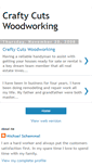 Mobile Screenshot of craftycutswoodworking.blogspot.com
