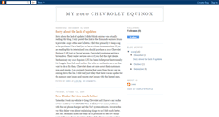 Desktop Screenshot of my2010equinox.blogspot.com
