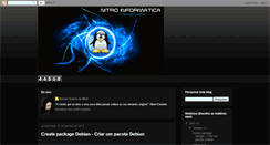 Desktop Screenshot of nitro-infomatica.blogspot.com