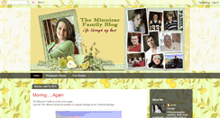 Desktop Screenshot of minniearfamily.blogspot.com