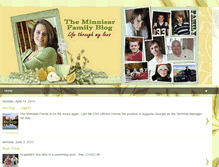 Tablet Screenshot of minniearfamily.blogspot.com