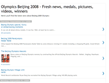 Tablet Screenshot of beijing-olympics2008news.blogspot.com