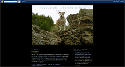 Desktop Screenshot of loveevolvexist.blogspot.com