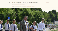 Desktop Screenshot of mcdermottsmiscellany.blogspot.com