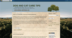 Desktop Screenshot of dogsandcatlover.blogspot.com