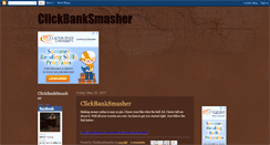 Desktop Screenshot of clickbanksmasher.blogspot.com