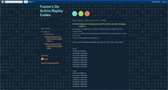 Desktop Screenshot of dsactioncodes.blogspot.com