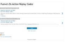 Tablet Screenshot of dsactioncodes.blogspot.com