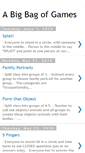 Mobile Screenshot of abigbagofgames.blogspot.com