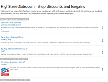 Tablet Screenshot of highstreetsale.blogspot.com