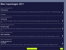 Tablet Screenshot of bikecopenhagen2011.blogspot.com
