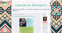 Desktop Screenshot of cresceremmovimento.blogspot.com