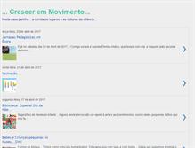 Tablet Screenshot of cresceremmovimento.blogspot.com