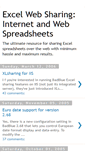 Mobile Screenshot of excel-web.blogspot.com