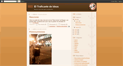 Desktop Screenshot of eltraficantedeideas.blogspot.com