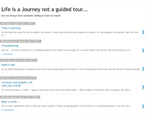 Tablet Screenshot of lifeisajourneynotaguidedtour.blogspot.com