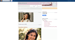 Desktop Screenshot of indianactressphotogallerydotin.blogspot.com